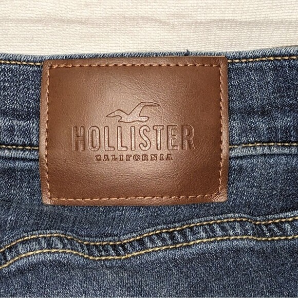 Hollister Men's Skinny Fit Distressed Stretched Jeans 31/32 - Picture 5 of 7